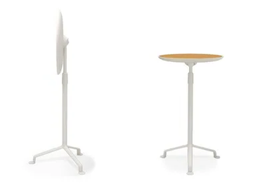 USE ME - Height-adjustable folding round coffee table by Sitland