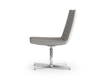 DAMATRÀ - Swivel with 4-spoke base chair by SITLOSOPHY®