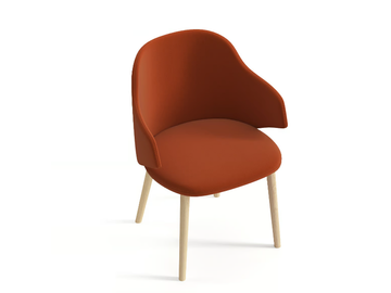 HOST - Chair with armrests by SITLOSOPHY®