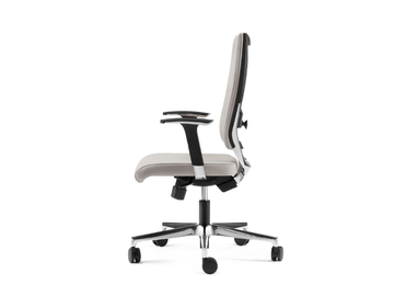 SHINE - Swivel executive chair with 5-spoke base with armrests by SITLOSOPHY®