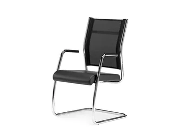 SYNCRONET - Cantilever reception chair with armrests by SITLOSOPHY®
