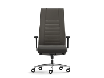 TAIT - High-back executive chair with 5-spoke base by SITLOSOPHY®