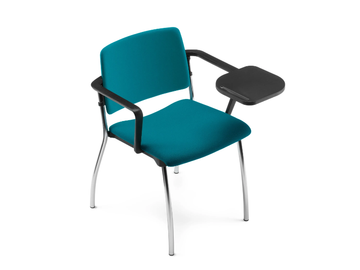 TEOREMA - Stackable training chair with writing tablet by SITLOSOPHY®