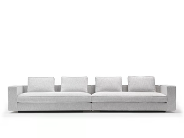 GENESIS - Modular fabric sofa with removable cover by Siwa Soft Style