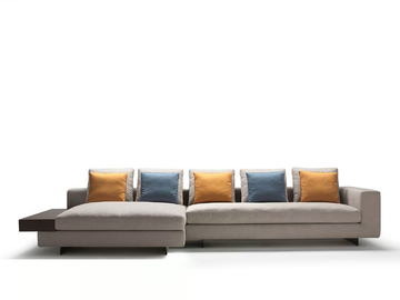 MOORE - Modular fabric sofa with removable cover by Siwa Soft Style