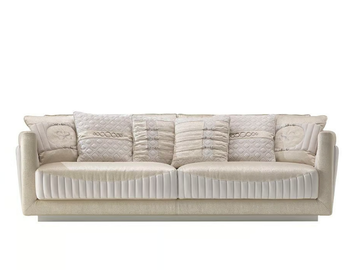 SHOW - Fabric and leather sofa by Siwa Soft Style