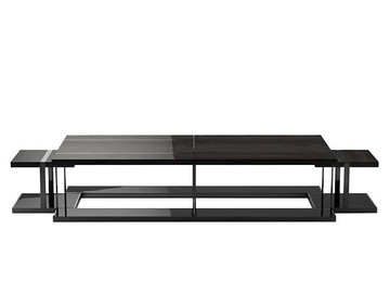 VERTIGO - Wooden and metal coffee table by Siwa Soft Style