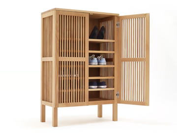 BOB - Solid wood shoe cabinet by Sixay furniture