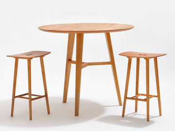 FINN - Solid wood high table by Sixay furniture
