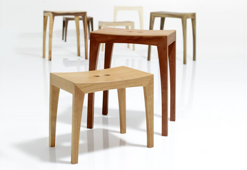 OTTO1 - Wooden Kids stool by Sixay furniture