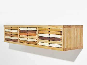 SIXTEMATIC - Suspended sideboard with drawers by Sixay furniture