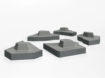 SHARD - Double-sided coated foam leisure sofa by SIXINCH