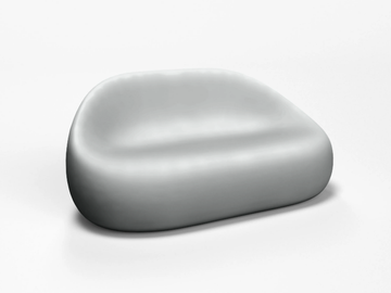 STEEN - 2 seater coated foam leisure sofa by SIXINCH
