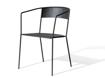 ARHOLMA - Chair with armrests by Skargaarden