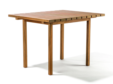 DJURÖ - Square teak garden table by Skargaarden