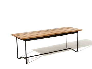 GRINDA - Teak garden bench by Skargaarden