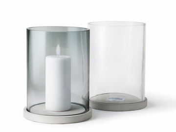 MOJA - Glass candle holder by Skargaarden