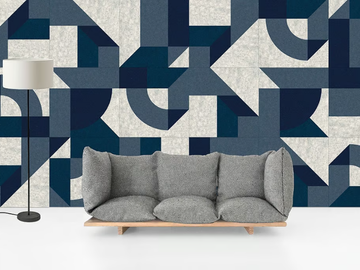 BLUEGRAM - Acoustic wall panel by Slalom
