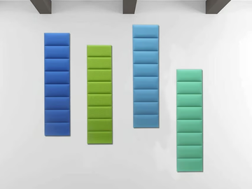 ECODESK WALL - Polyester fibre Acoustic wall panel by Slalom