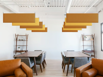 ECOSTRONG BAFFLE - Polyester fibre acoustic baffles by Slalom