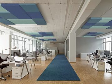 T-FRAME - Polyester fibre Acoustic wall panel by Slalom