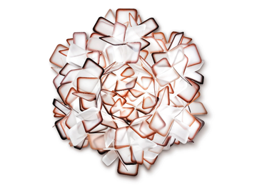 CLIZIA MEDIUM - Opalflex® wall lamp / ceiling lamp by Slamp