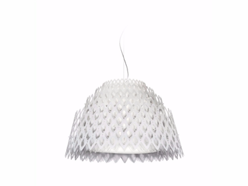 HALF CHARLOTTE - Cristalflex® and Lentiflex® Pendant lamp by Slamp