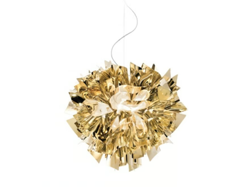 VELI LARGE GOLD - Goldflex® pendant lamp by Slamp