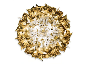 VELI LARGE GOLD - Goldflex® wall lamp / ceiling lamp by Slamp
