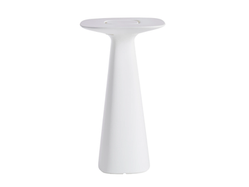 AMÉLIE UP - Square polyethylene high table by SLIDE