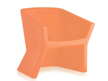 EXOFA - Polyethylene chair with armrests by SLIDE