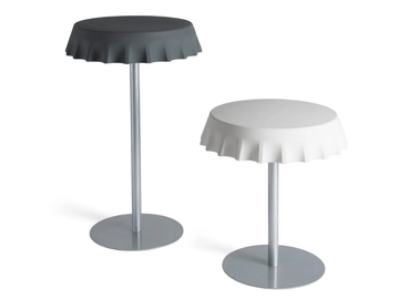 FIZZZ - Round polyethylene high table by SLIDE