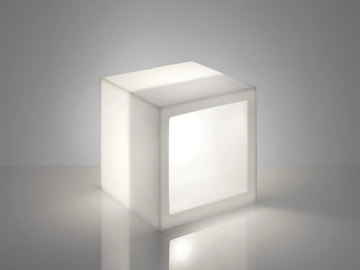 OPEN CUBE - Polyethylene retail display unit / wall cabinet by SLIDE