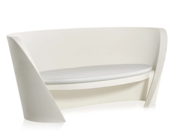 RAP - 2 seater polyethylene garden sofa by SLIDE