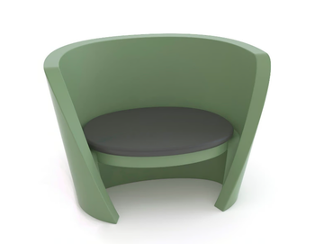 RAP CHAIR - Garden polyethylene guest chair by SLIDE