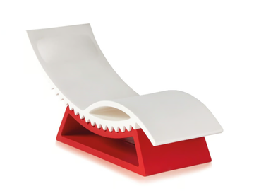 TIC TAC - Polyethylene chaise longue by SLIDE