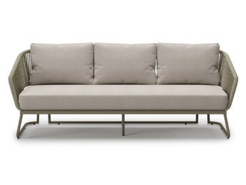 CLAUDE - 3 seater fabric garden sofa by SNOC
