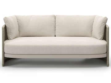 MIURA - 2 seater fabric garden sofa by SNOC