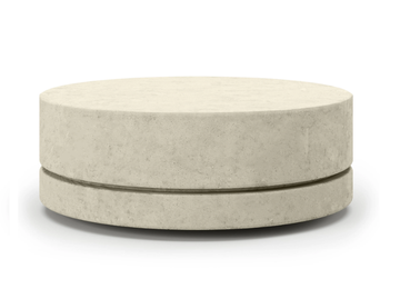 MIURA - Low concrete garden side table by SNOC
