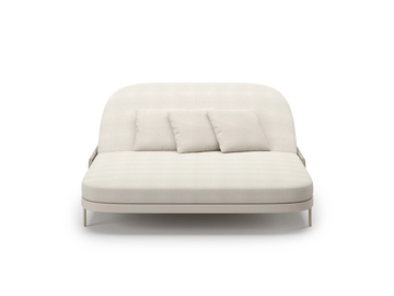 MIURA - Recliner fabric garden bed by SNOC