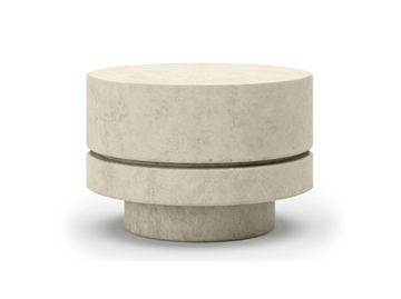 MIURA - Round garden side table by SNOC