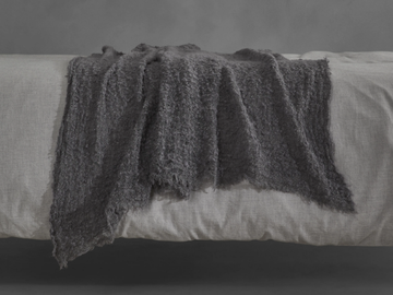 COZY - Alpaca and linen lap robe by Society Limonta