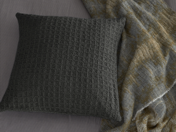 NIDONE - Square wool cushion by Society Limonta