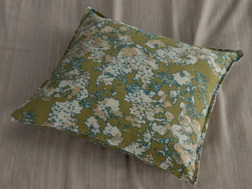 SPRING - Square linen cushion by Society Limonta