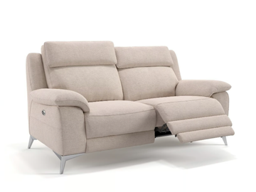 ALIANO - 2 seater fabric sofa by Sofanella