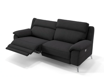 ALIANO - 3 seater fabric sofa by Sofanella