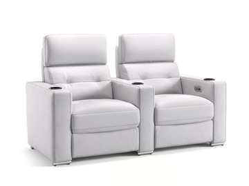 BARI - 2 seater leather sofa by Sofanella