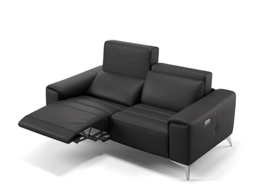 BELLA - 2 seater leather sofa by Sofanella