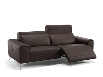 BELLA - 3 seater leather sofa by Sofanella