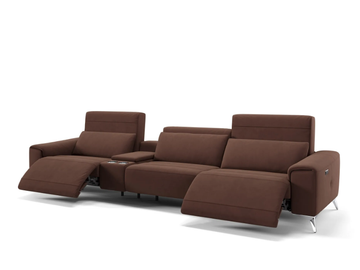 BELLA KINO - 3 seater fabric sofa by Sofanella
